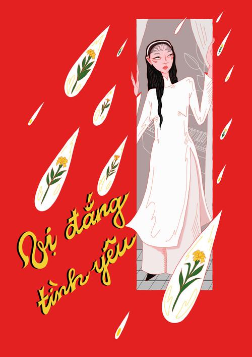 The Bitter Taste of Love 1990 official movie poster
