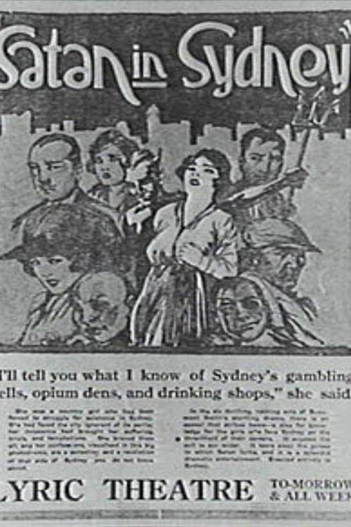 Satan in Sydney 1918 official movie poster