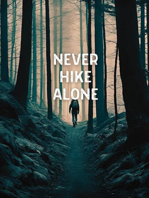 Never Hike Alone 2025 official movie poster