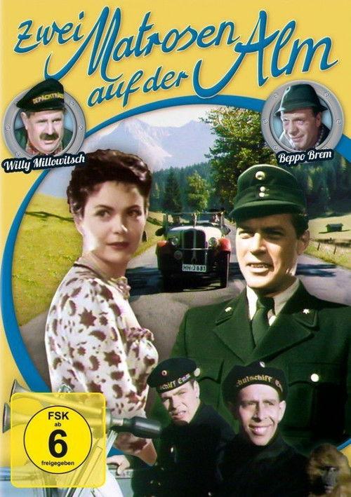 Zwei Matrosen auf der Alm 1958 official movie poster