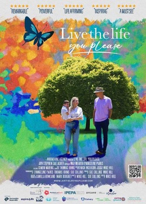 Live the Life You Please 2023 official movie poster