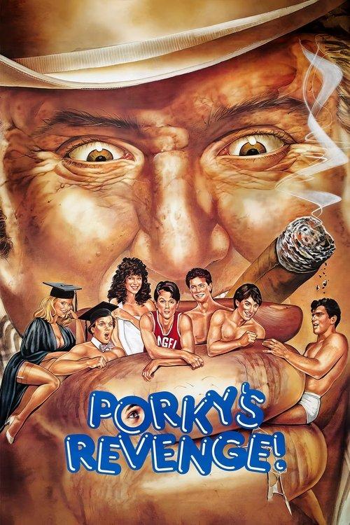 Porky's Revenge 1985 official movie poster