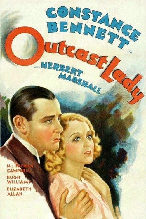 Outcast Lady 1934 official movie poster