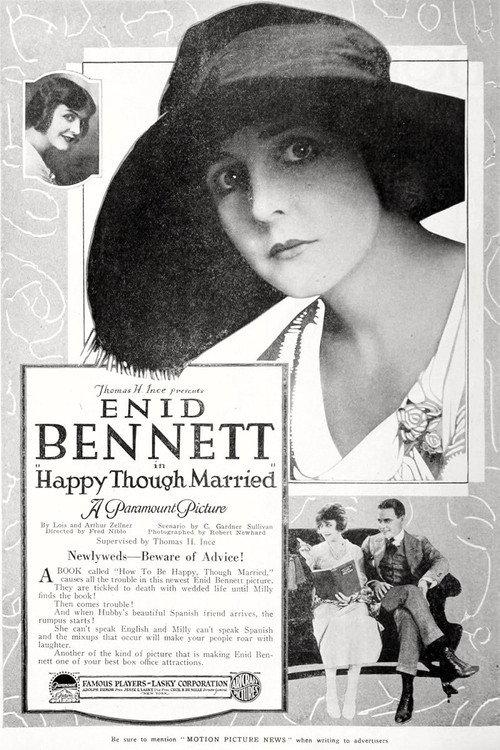 Happy Though Married 1919 official movie poster