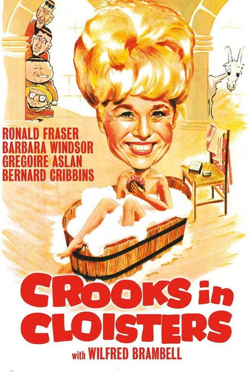 Crooks in Cloisters 1964 official movie poster