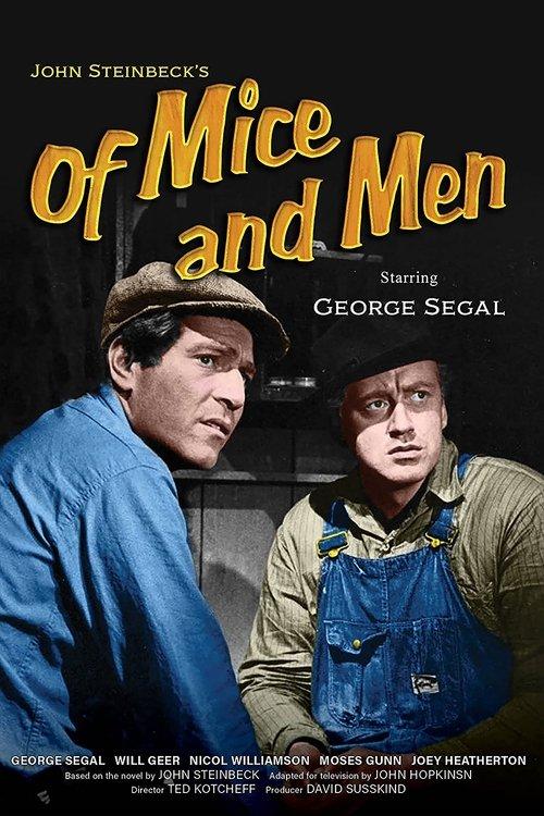 Of Mice and Men 1968 official movie poster