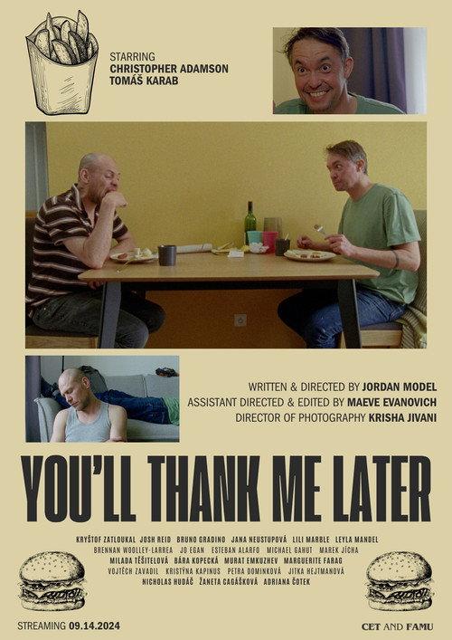 You'll Thank Me Later 2024 official movie poster