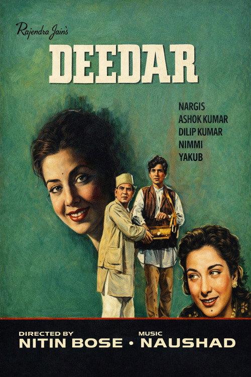 Deedar 1951 official movie poster