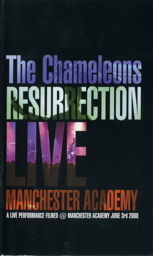 The Chameleons: Resurrection Live 2001 official movie poster