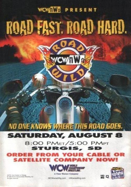 WCW Road Wild 1998 1998 official movie poster