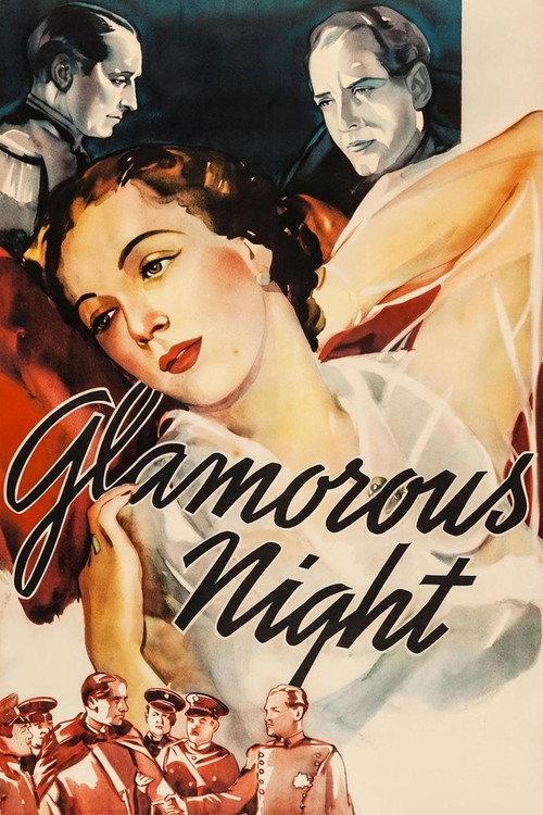 Glamorous Night 1937 official movie poster