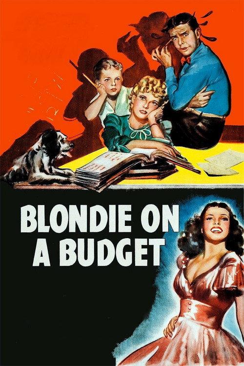 Blondie on a Budget 1940 official movie poster