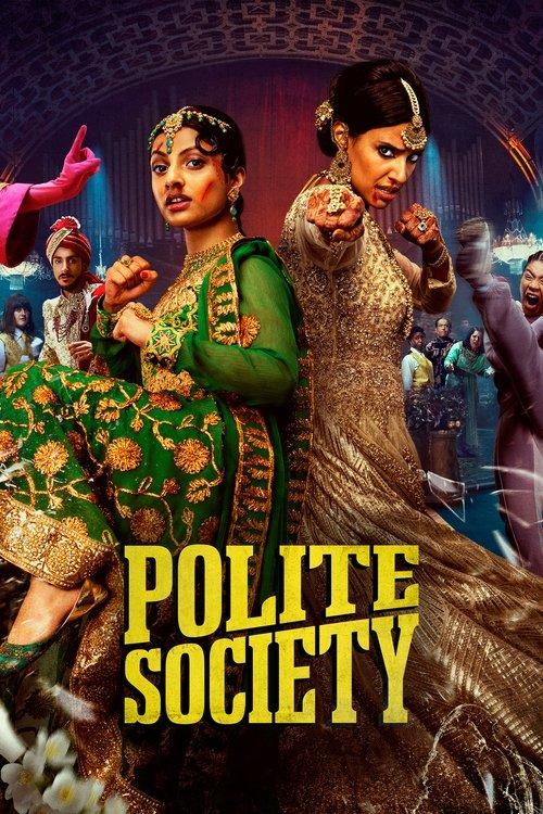 Polite Society 2023 official movie poster