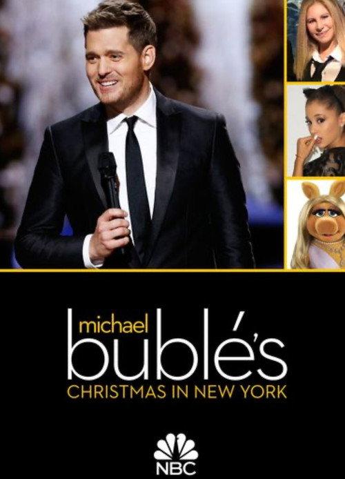 Michael Buble's Christmas in New York 2014 official movie poster