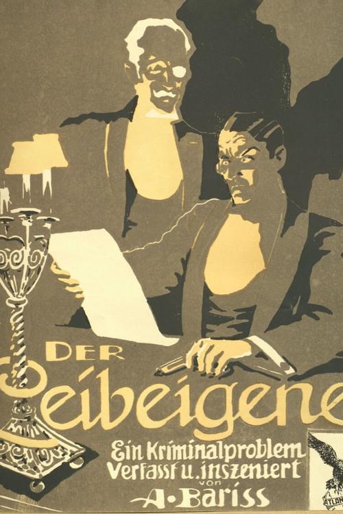 Der Leibeigene 1919 official movie poster