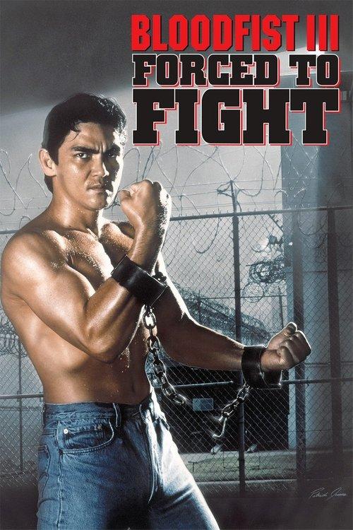 Bloodfist III: Forced to Fight 1992 official movie poster