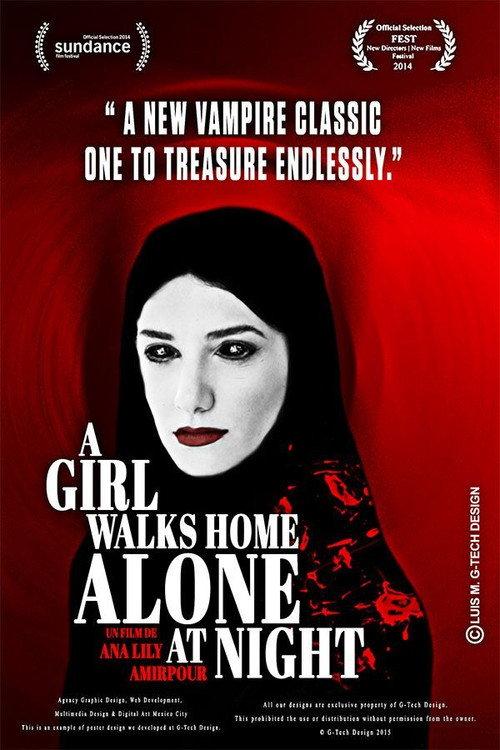 A Girl Walks Home Alone at Night 2011 official movie poster