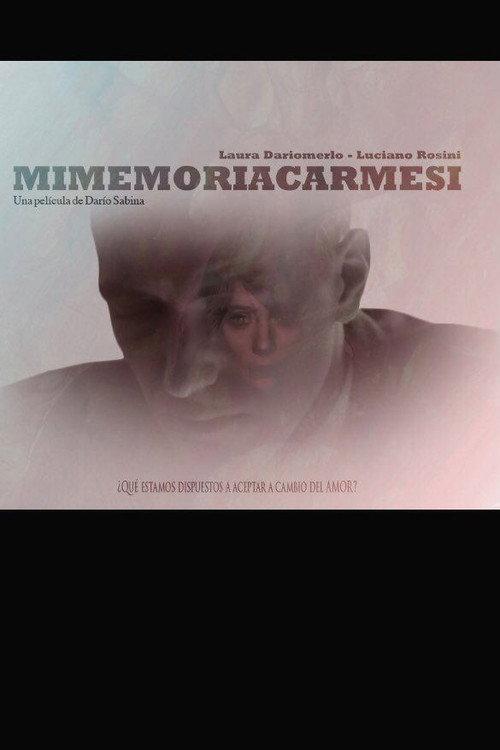 Mi memoria carmesí 2014 official movie poster