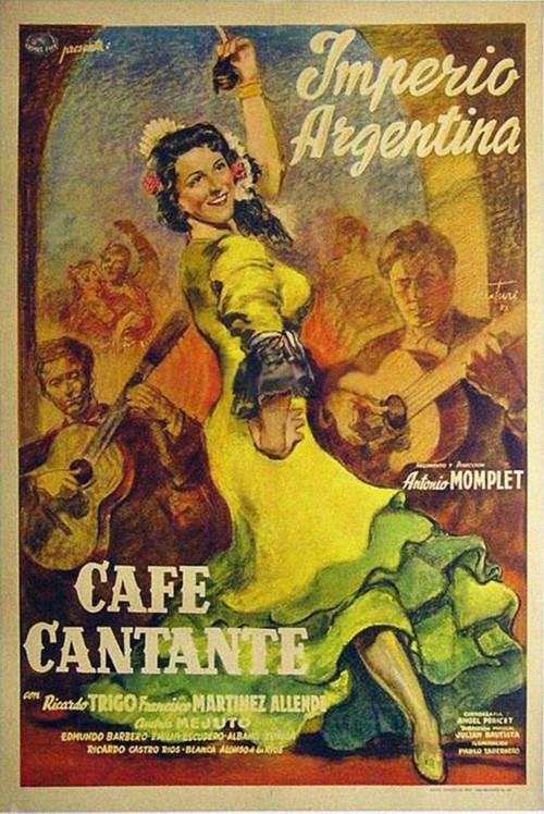 Singer Cafe 1951 official movie poster