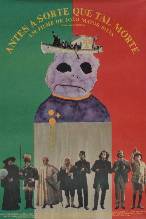 Antes a Sorte Que Tal Morte 1981 official movie poster