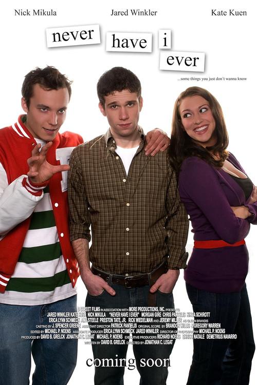 Never Have I Ever 2009 official movie poster