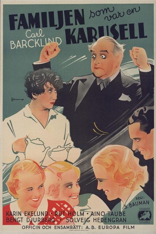 The Family That Was a Carousel 1936 official movie poster