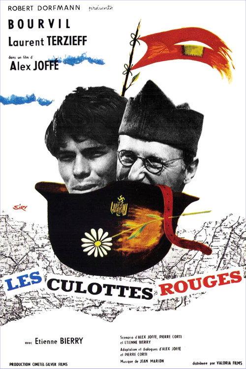 Les Culottes rouges 1962 official movie poster