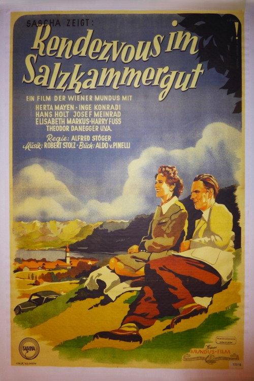 Rendezvous im Salzkammergut 1948 official movie poster