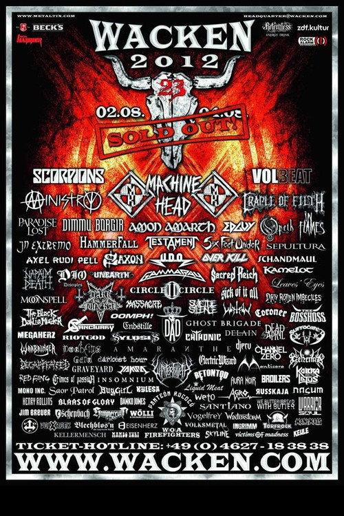 In Extremo: Live at Wacken Open Air 2012 2012 official movie poster