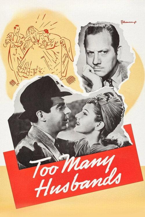 Too Many Husbands 1940 official movie poster