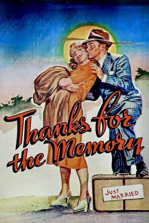 Thanks for the Memory 1938 official movie poster