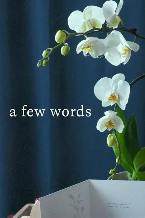 A Few Words 2025 official movie poster