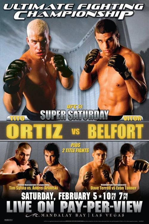 UFC 51: Super Saturday 2005 official movie poster