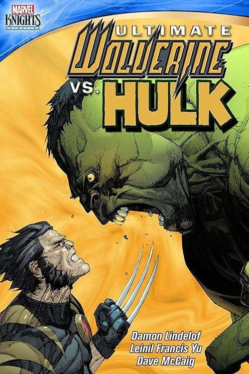 Ultimate Wolverine vs. Hulk 2013 official movie poster