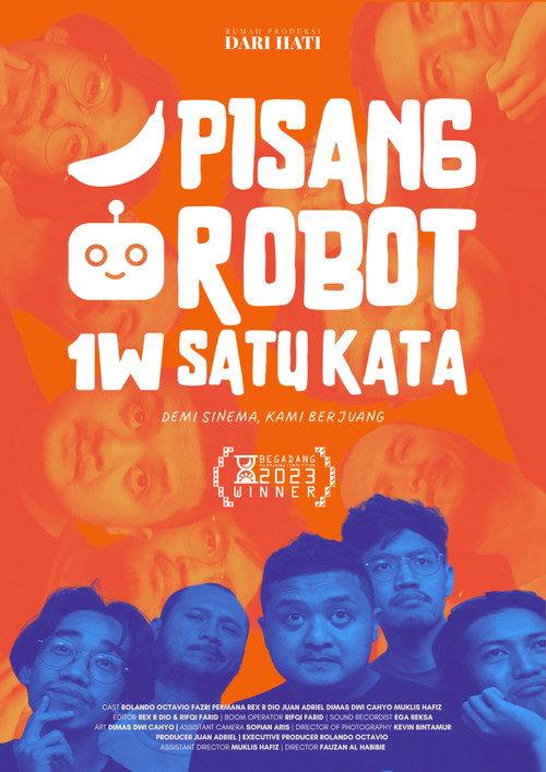 Pisang Robot Satu Kata 2023 official movie poster
