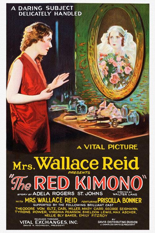 The Red Kimona 1925 official movie poster