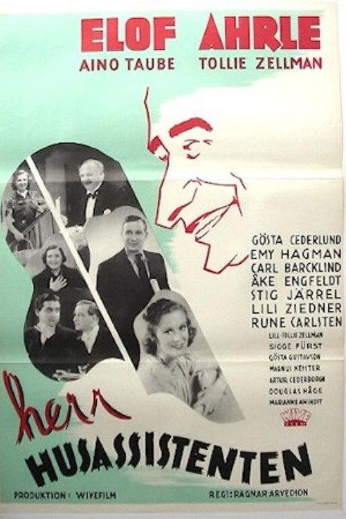 Herr Husassistenten 1938 official movie poster