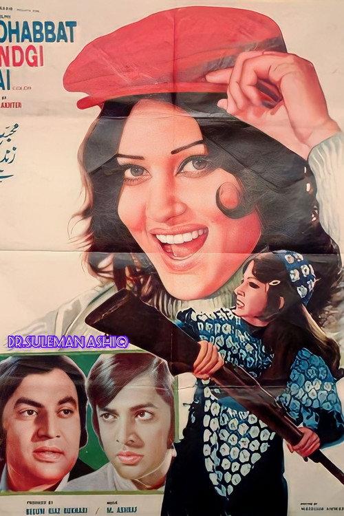 Mohabbat Zindagi Hai 1975 official movie poster