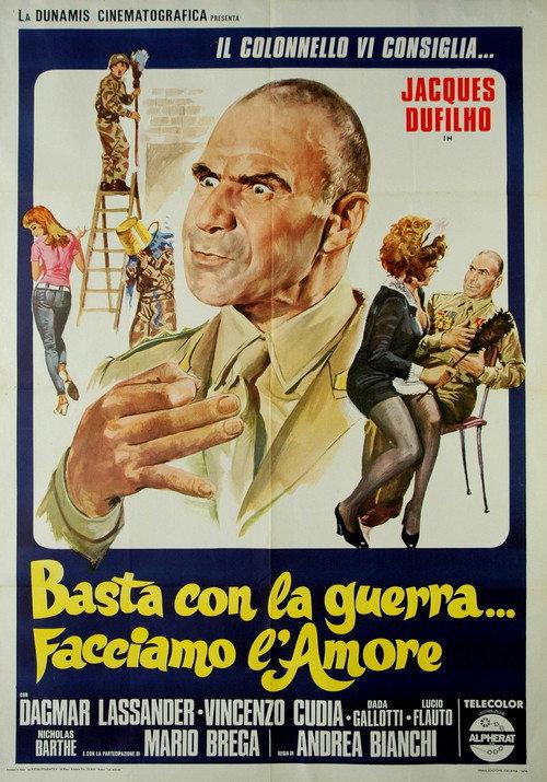 Basta con la guerra... facciamo l'amore 1974 official movie poster
