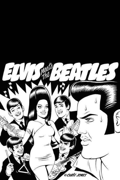 Elvis Meets the Beatles 2000 official movie poster