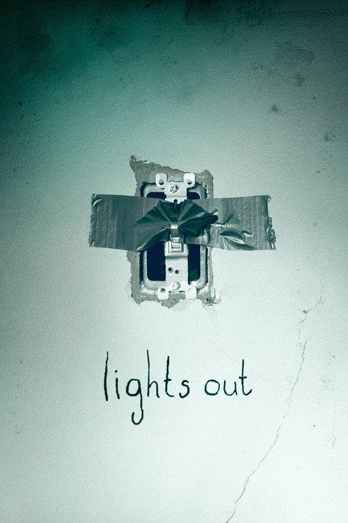 Lights Out 2016 official movie poster