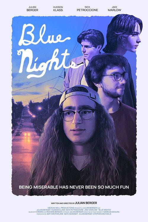 Blue Nights 2022 official movie poster