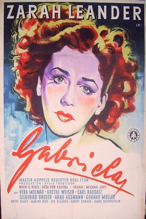 Gabriela 1950 official movie poster