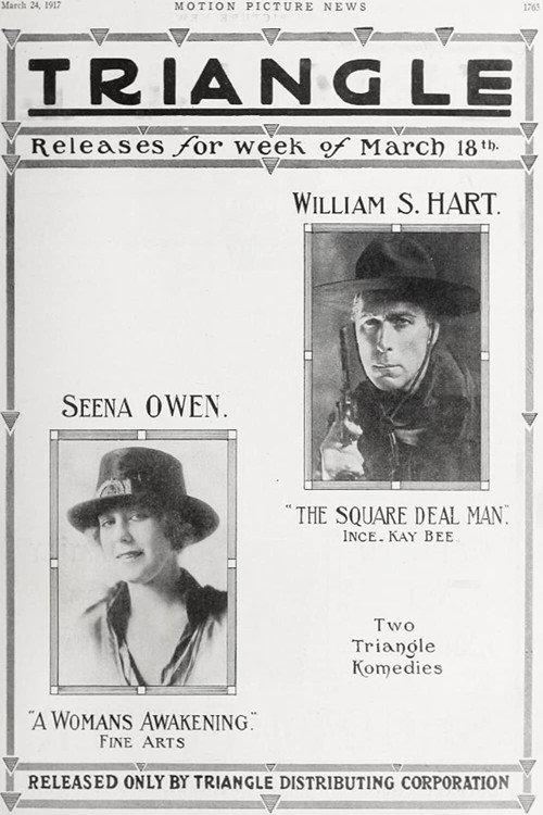 A Woman's Awakening 1917 official movie poster