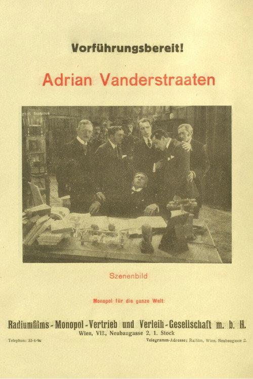 Adrian Vanderstraaten 1919 official movie poster