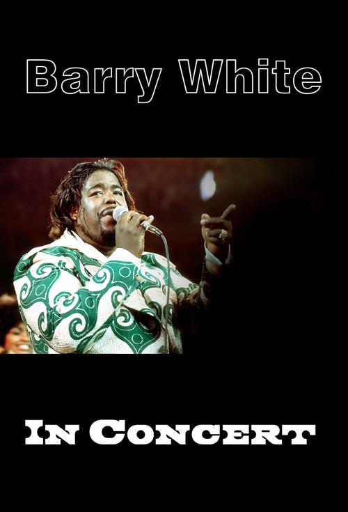 Barry White in Concert 1975 official movie poster