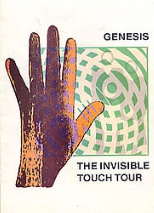 Genesis: Invisible Touch Tour 1988 official movie poster