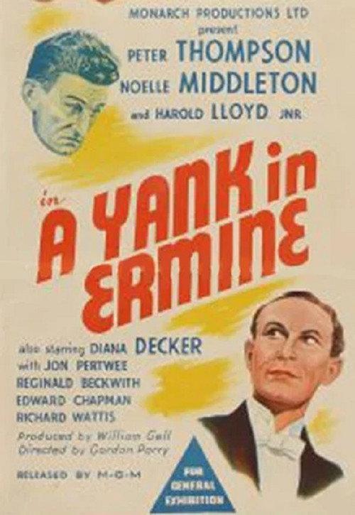 A Yank in Ermine 1955 official movie poster