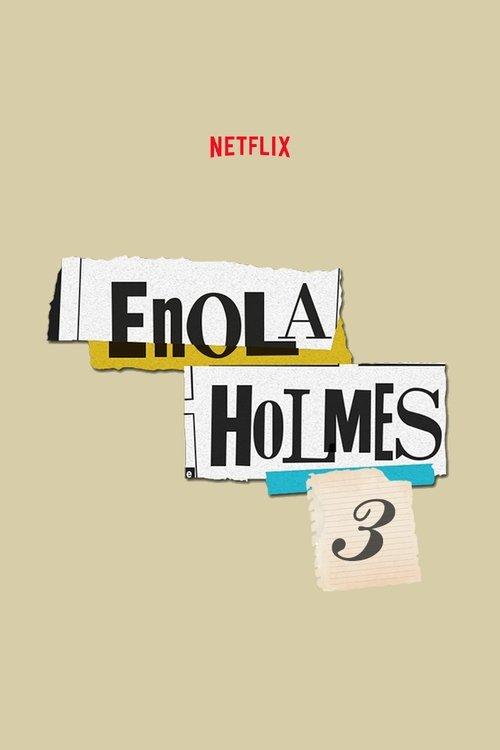 Enola Holmes 3 2026 official movie poster