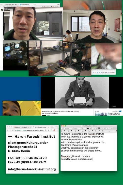 What I Learned at the Harun Farocki Residency 2017 official movie poster